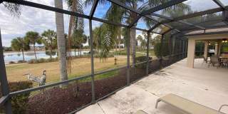 6 Month or Longer Lease. Large 4 Bed + 4 1/2 Baths Home, w/Views of the Jacaranda Golf Course and Lake in The Village of Poinciana Gallery 46