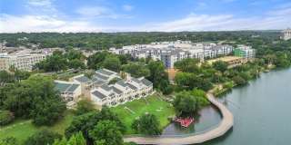 Views of Lady Bird Lake from the 1 Bed / 1 Bath Condo on Lakeshore Blvd Gallery 1