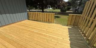 August 15th rent special! New deck! 3 Bedroom, updated kitchen, updated flooring, garage, driveway, and fenced yard - 9 month lease available! Gallery 25