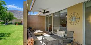 Furnished 2BR Mid-Century Condo on El Paseo, Palm Desert Furnished 2BR Mid-Century Condo on El Paseo, Palm Desert Gallery 1