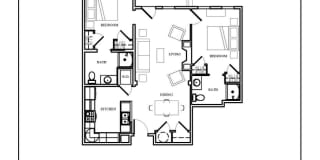 Riparia Two Bedroom Two Bathroom Units! Gallery 9