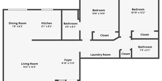 COLLEGE STUDENTS WELCOME! Rent this 2 bedroom, 2 bath condo near the airport. Gallery 18