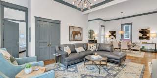 AVAILABLE SEPTEMBER 1ST. Beautifully Restored and FULLY Furnished professionally decorated East Nashville 2 Bed 2 Bath Cottage $4600 Per Month. Gallery 16