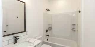 Brand New 4 plex with over 1300+ Square Feet. 2 Bedrooms, 2 Baths with attached garage and located in Cul-de-sac. Gallery 16