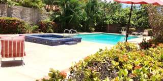 Very private, mostly furnished, rustic Maui Meadows home with large pool, walk around deck with panoramic ocean views. Available for 6 months only. Gallery 37