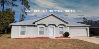 HALF OFF 1ST MONTHS RENT MOVE IN SPECIAL! Beautiful 3 Bedroom, 2 Bathroom Home with Upgrades Throughout Gallery 1