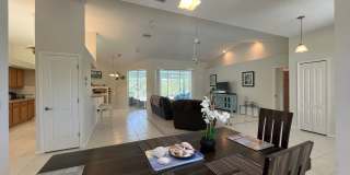 FURNISHED SHORT TERM RENTAL - 3 Bed / 2 Bath - Single Family Pool Home - $5,000/month ** Heated Swimming Pool **Canal View Gallery 12
