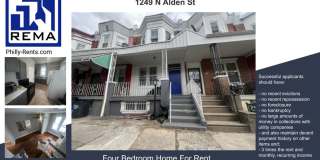 Oversized Classic Row Home w Wood Floors and Paved Backyard Gallery 1
