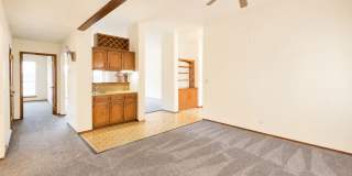 Incredibly spacious two-story condo in a NE heights neighborhood. Gallery 5