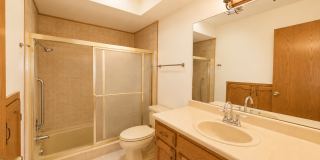 Incredibly spacious two-story condo in a NE heights neighborhood. Gallery 19