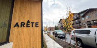 FURNISHED: SPECIAL PRICE 2 MONTHS OFFER - UTILITIES PAID BY OWNER:  NWX tastefully furnished 1 bed, 1 bath located on the 3rd floor Arête Modern Condo in the heart of of Bend's Northwest Crossing Grove Gallery 34