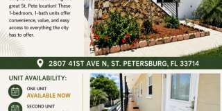 2807 41ST AVENUE N Unit #3, ST PETERSBURG, Florida 33714 Gallery 1