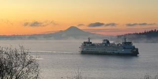 So close to the water you can hear the ferry announcements....oh and the sunrise is spectacular Gallery 1