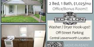 2 Bed, 1 Bath, BONUS ROOM!! Gallery 1