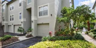 Gorgeous End Unit with pond fountain view -  1 Bed, 1 Bath plus Office/Den Nook on Harbour Island w/ garage Gallery 1