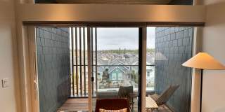 FURNISHED: SPECIAL PRICE 2 MONTHS OFFER - UTILITIES PAID BY OWNER:  NWX tastefully furnished 1 bed, 1 bath located on the 3rd floor Arête Modern Condo in the heart of of Bend's Northwest Crossing Grove Gallery 10