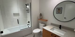 FURNISHED: SPECIAL PRICE 2 MONTHS OFFER - UTILITIES PAID BY OWNER:  NWX tastefully furnished 1 bed, 1 bath located on the 3rd floor Arête Modern Condo in the heart of of Bend's Northwest Crossing Grove Gallery 14