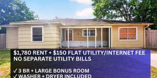 3BR/2BA Home + Large Bonus Room | Fenced Yard | Pet Friendly Gallery 1