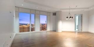Stunning North Strip/City views from this UNFURNISHED 1+Den/1.5ba residence. Gallery 1