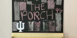 "The Porch" - ABNB, Short Term, monthly and long-term RENTAL. Famous IU Tailgate house Gallery 4