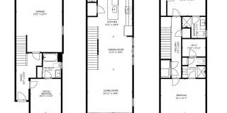 Bright & Open End Unit Townhome Bright & Open End Unit Townhome Gallery 28