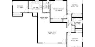 Comfortable 4 Bed 2 Bath House!! Gallery 12