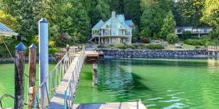 Custom Built Bainbridge Island Waterfront Home with Dock Gallery 47