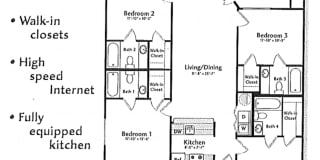 College Station - 4 bedroom / 4 bath / 3rd story condo / Pool on site. Gallery 1