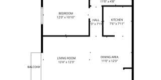 Palatine 1-Bedroom with Balcony, Pool & Included Utilities Gallery 21