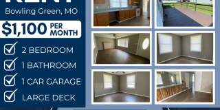 2 Bed 1 Bath for rent in Bowling Green, MO Gallery 1