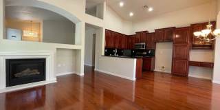 Fireplace in Living Room, Backyard Patio, Hardwood and Laminate Flooring Gallery 3