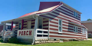 "The Porch" - ABNB, Short Term, monthly and long-term RENTAL. Famous IU Tailgate house Gallery 37