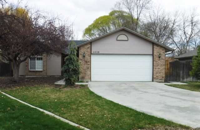 Charming 3 bed 2 bath home in a quiet Boise Scarlet Sub Neighborhood. - 4638 North Crimson Place, Boise, ID 83703