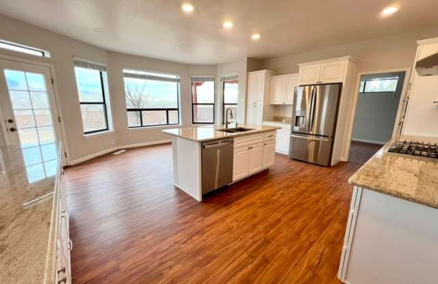 Spacious 5 Bedroom, Views, Refrigerated Air, Luxury Backyard! No Deposit Required! Rent Special! - 2102 Rivers Edge Drive Northeast, Rio Rancho, NM 87144