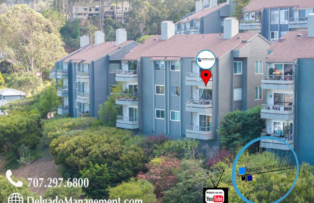 Sausalito living in this 2bd/2ba hillside condo overlooking Richardson Bay photos photos