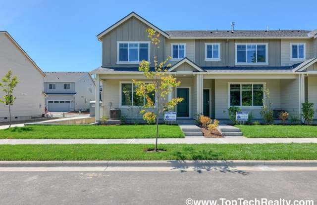 New Construction Modern 3BR | 2.5BA Townhome + Tech Niche | Corner Unit in North Bethany | A+ Schools! photos photos