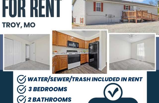 3 Bedroom Apartment For Rent in Troy, MO photos photos
