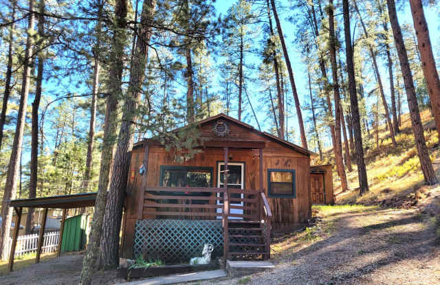 Two Bedroom, Two Bath Cabin In The Paradise Canyon Area - 235 Hart Avenue, Ruidoso, NM 88345