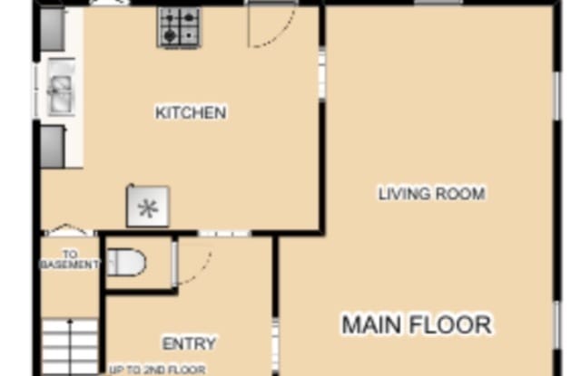 Hancock 3 Bedroom Home with Utilities Included Gallery 1