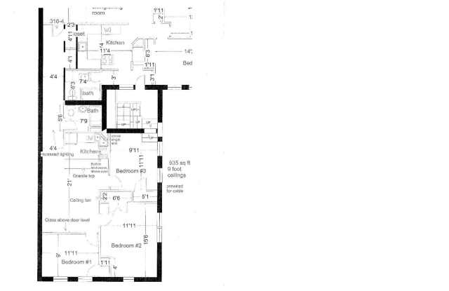 Nicely updated 3 bed near Coolidge Corner and BU! Gallery 3