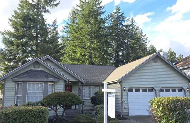 Lake Wilderness Rambler on corner lot -3 bedroom and 2 bathroom ready for move in NOW! - 26027 Lake Wilderness Country Club Drive Southeast, Maple Valley, WA 98038