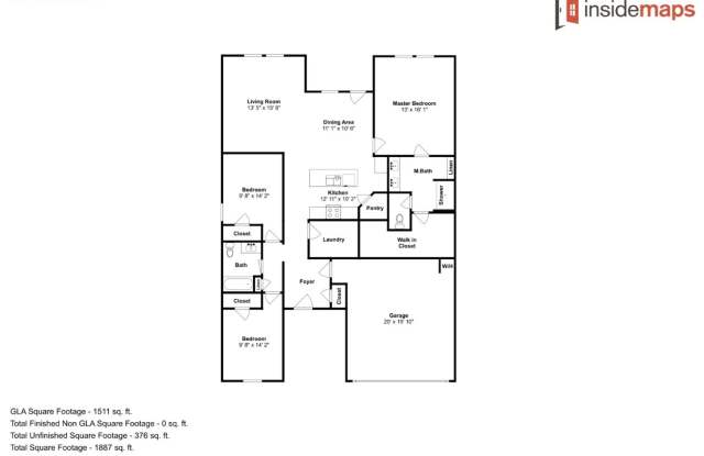 3 Bed 2 Bath Home in Mustang Schools Gallery 4