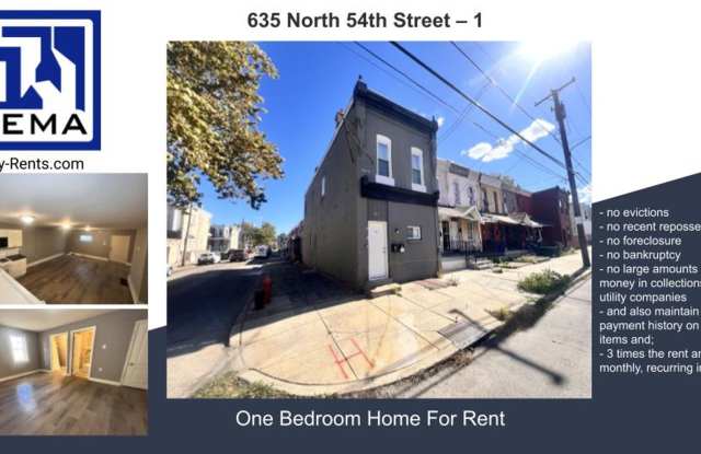 635 North 54th Street - 635 North 54th Street, Philadelphia, PA 19131