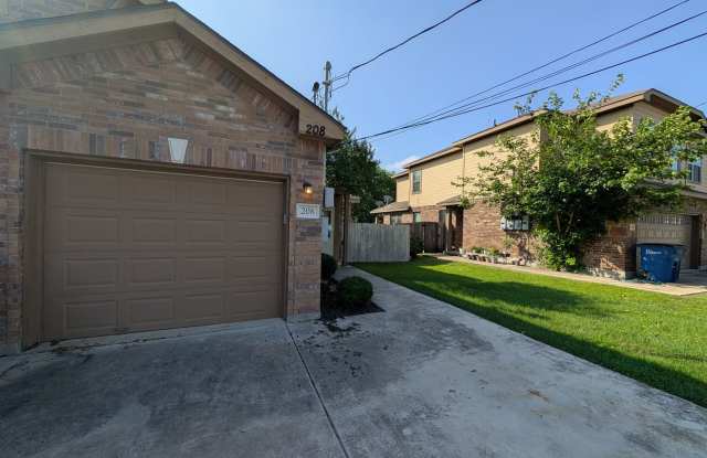 Stained Concrete Floors / No Carpet / Fridge / Covered Back Patio / CISD photos photos
