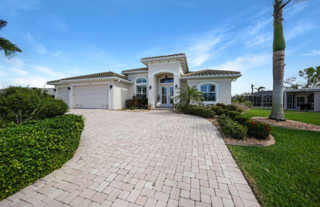 AVAILABLE SEASON 2026 PGI TOP OF THE LINE SEASONAL WATERFRONT POOL HOME FOR RENT $8500 photos photos