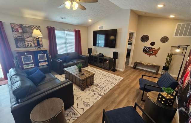 Vroooom . . . . the ROAD is calling. . . .Fully furnished themed rental includes all utilities and internet Gallery 4