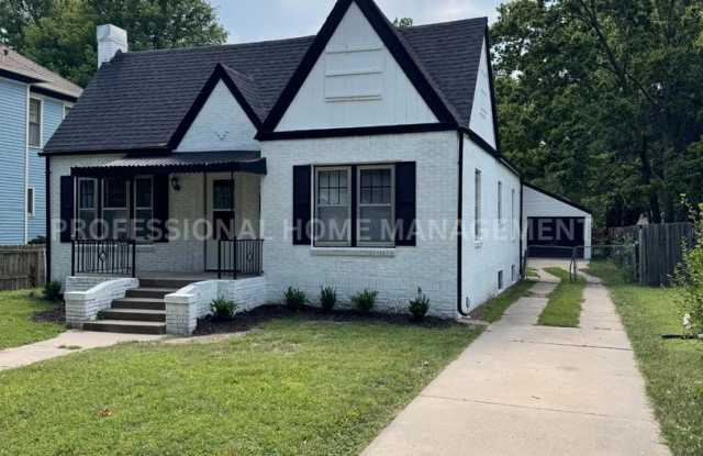 Charming 2-Bedroom, 1-Bath Home with Finished Basement and Oversized Garage! - 1221 North Pearce Avenue, Wichita, KS 67203
