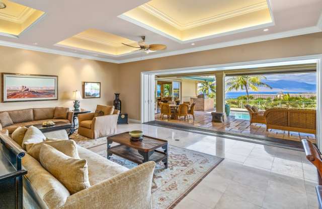Wailea Golf Vistas, 3 Bed/2 Bath Home with Stunning Ocean Views with a Luxurious In-ground Pool  Spa - 137 Manalo Street, Wailea, HI 96753