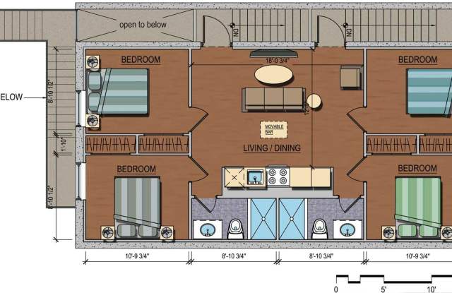 Charming 4 Bedroom-No Broker Fee Gallery 4