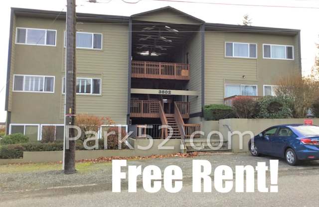 1/2 Off 1st Full Month! 2 Bedroom 2nd Floor Apartment in Tacoma - 3602 S 15th Street #3 photos photos